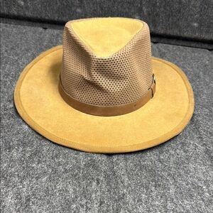 Outback Tan Fedora Hat